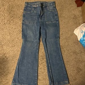 American eagle flare jeans